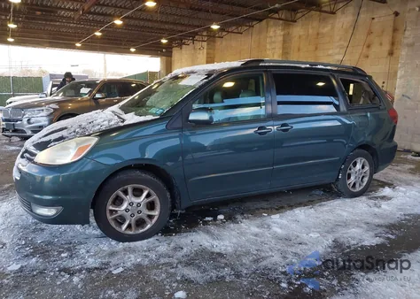 2005 Toyota Sienna Xle z USA, uszkodzony, nr VIN 5TDZA22C45S309031